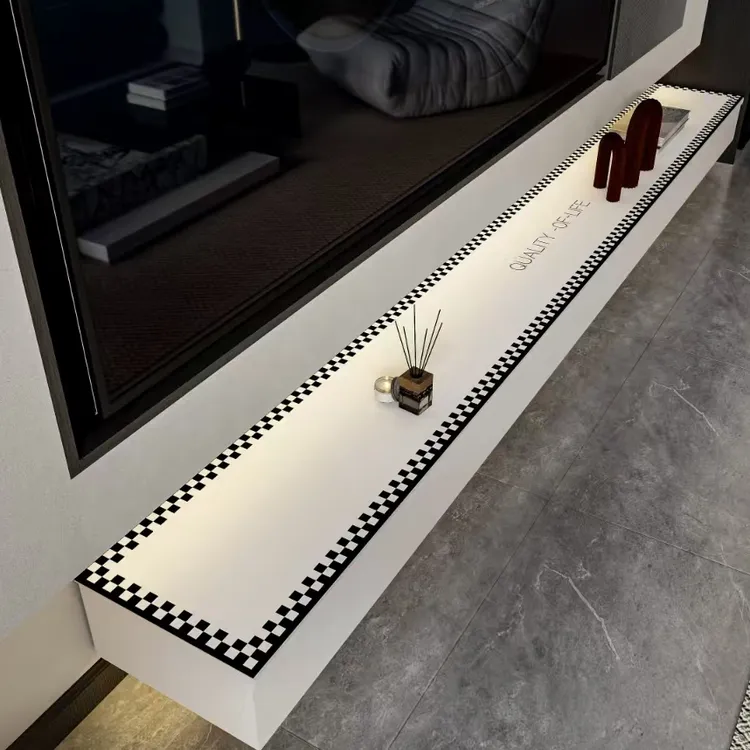 轻奢感简约风电视机柜桌垫鞋柜防水防油防烫餐边柜长条垫台面垫子