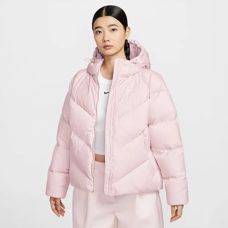 耐克升级款暖风羽绒服女子连帽夹克冬新款STORM-FIT HV5236-667