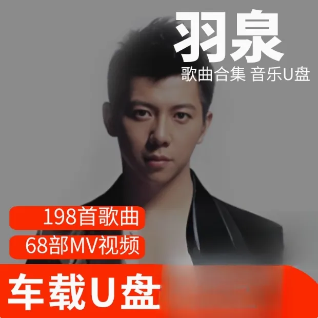 羽泉歌曲U盘车载流行音乐优盘MP3高音质车用经典老歌新歌合集