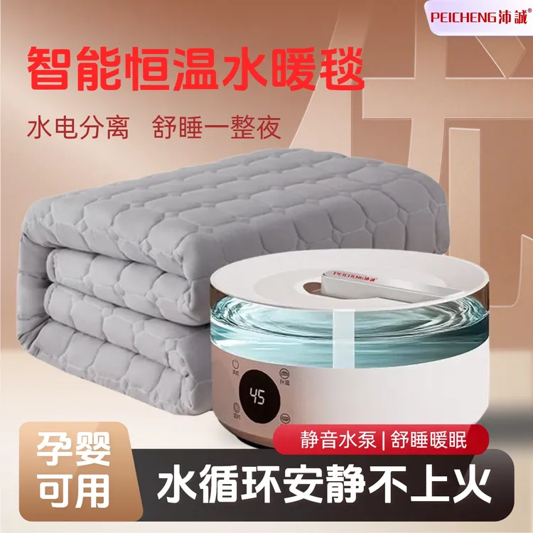 全自动恒温水暖毯水循环水电褥子2025新款加热水床炕垫水电分离