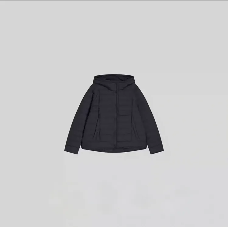 连帽排骨感时尚保暖白鸭绒羽绒服外套ZYD055PP