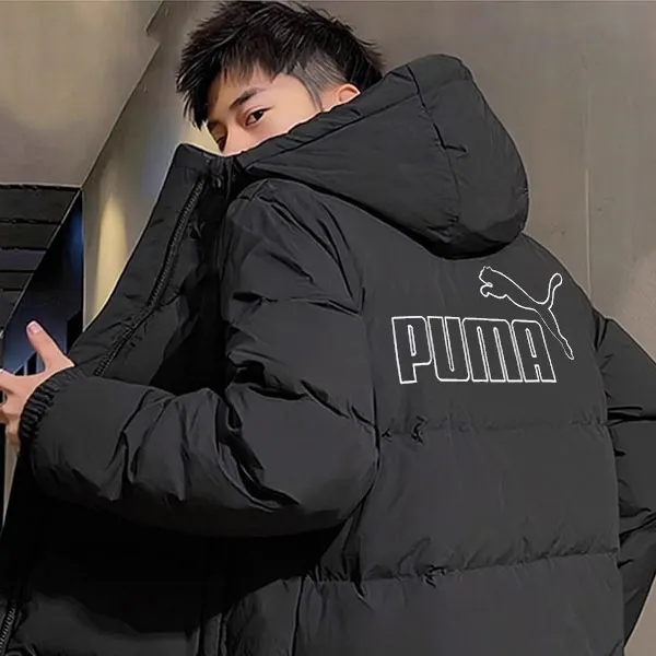 PUMA彪马连帽羽绒服夹克男装冬季新款休闲保暖防风羽绒外套692811