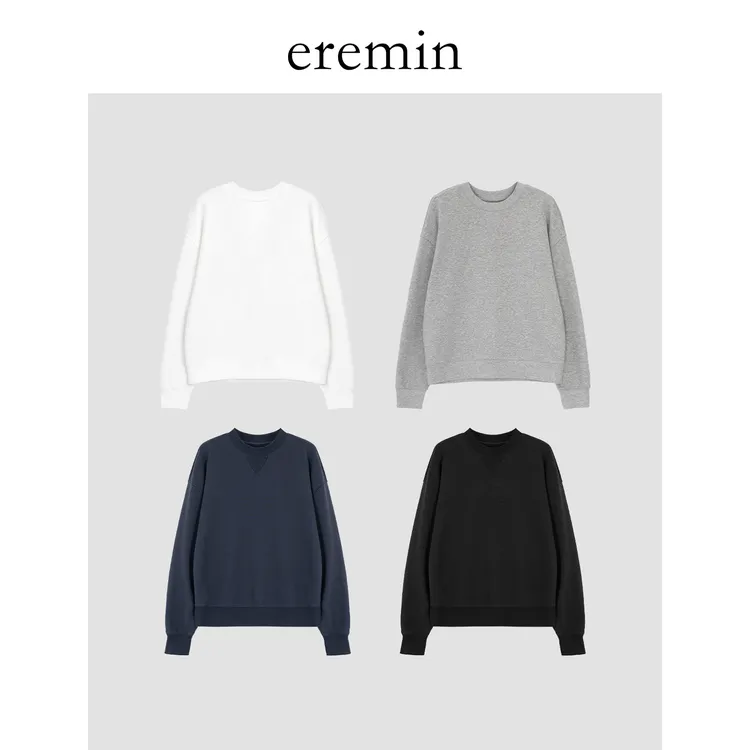 DE Mincollection 博主卫衣/26秋新品索罗那+棉蓄热高级圆领上衣商品图