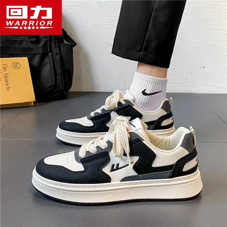 回力男鞋秋季2025新款轻便百搭潮流鞋子爆款运动休闲厚底男士板鞋