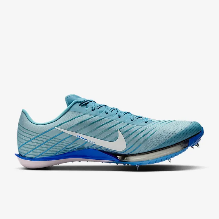 NIKE/耐克Maxfly 2防滑低帮 休闲跑步鞋男款 绿蓝色+HQ1843-400