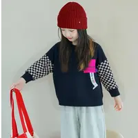8029高端专享冬季条纹毛衣黑色