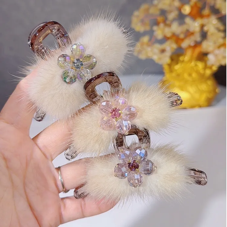 秋冬新款半夹千金风发夹发卡日式森系简约风日韩女法式少女风抓夹