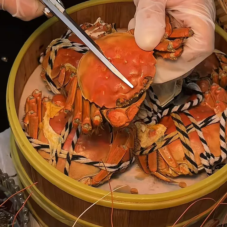 【活蟹精品】兴化大闸蟹-母蟹-2.5两10只装礼盒