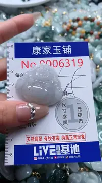翡翠未镶嵌吊坠(不含链)6319