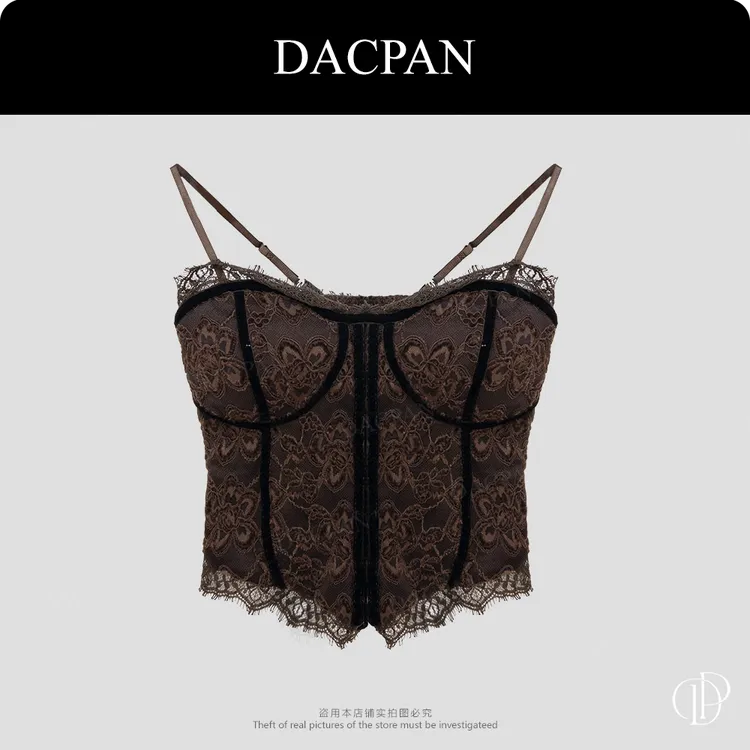 DACPAN-精致性感蕾丝美背 固定胸垫 2025/盼·PP 7036