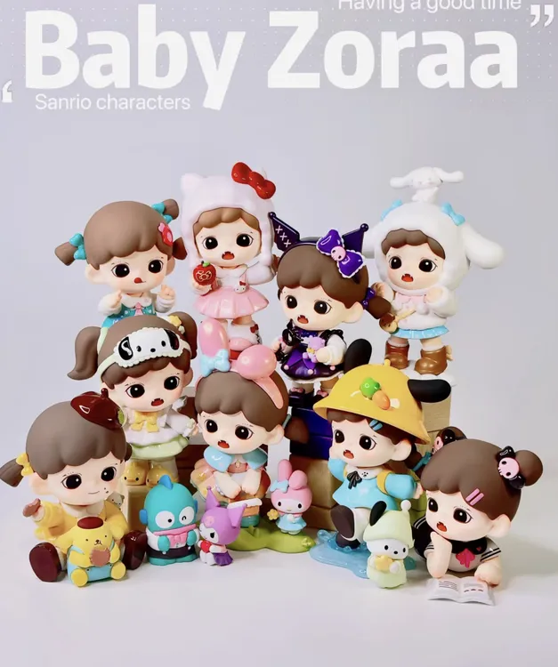 【后二】zorra三丽鸥漫游系列盲盒摆件