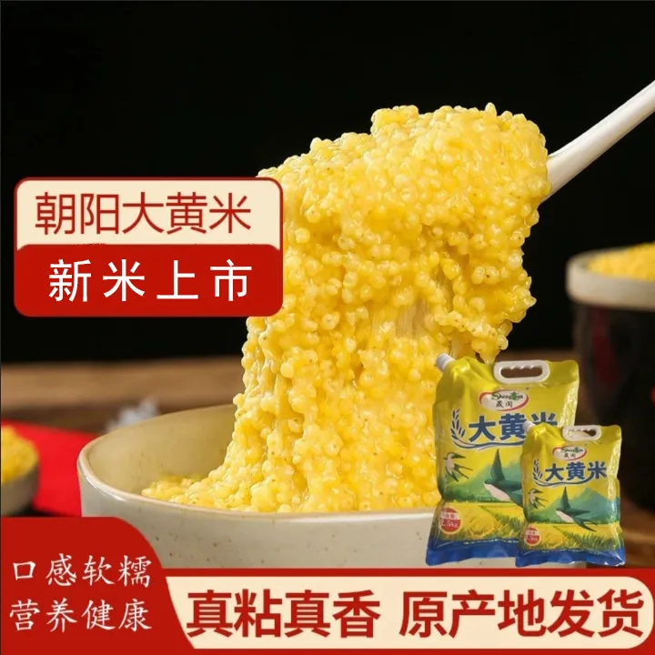 【胖小子专属】晟阗 2025年新米上市大黄米5斤 颗粒饱满 粘糯可口