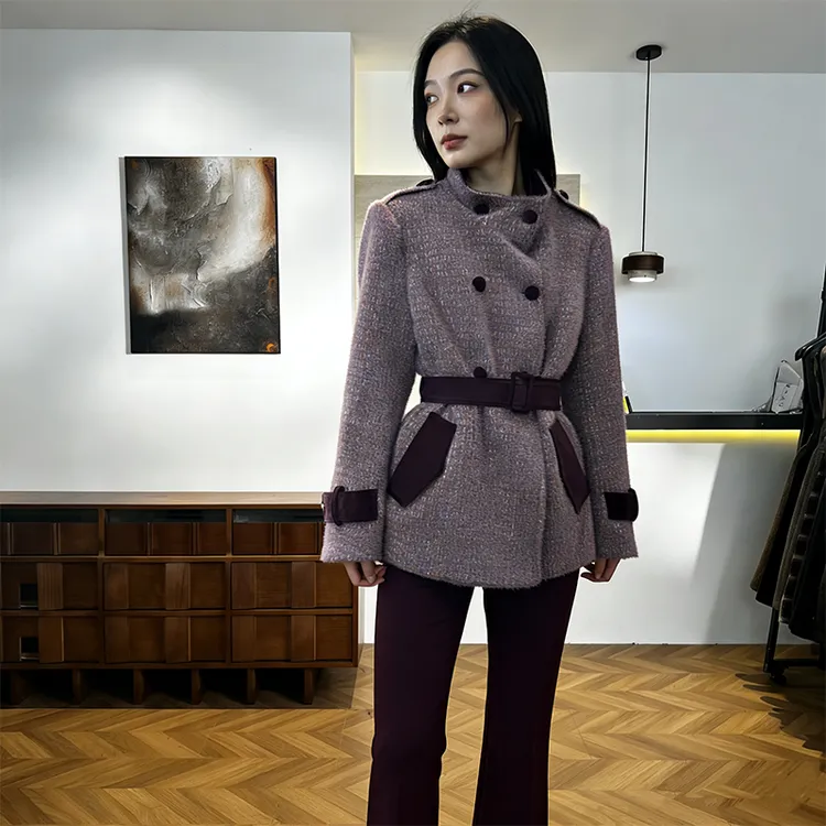 高端气质名媛加厚小香风羽绒服2025冬季新款轻奢时尚减龄显瘦外套
