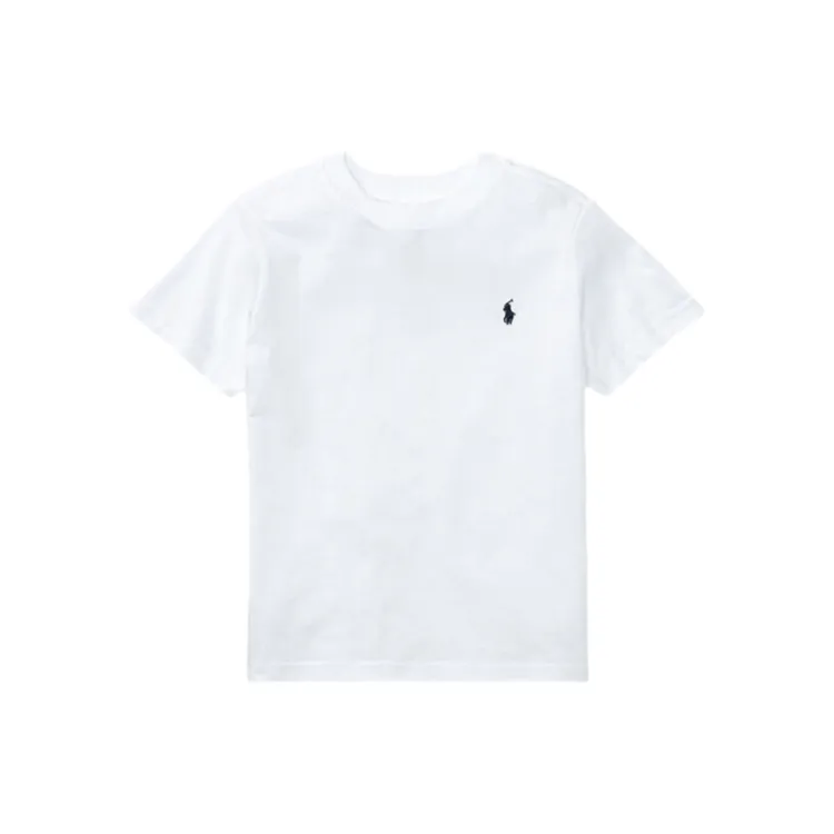 POLO RALPH LAUREN拉夫劳伦 大童纯色圆领纯棉短袖T恤 323832904