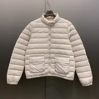 【小雨姐在这里】“空气鹅绒”轻盈软糯无闷感鹅绒排骨羽绒服女 W6972