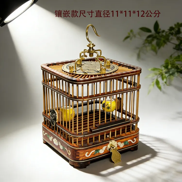 精美手工制作蝈蝈笼抽屉底圆形方形六边形