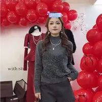 【苏兰文】法式慵懒风显瘦毛衣-5770