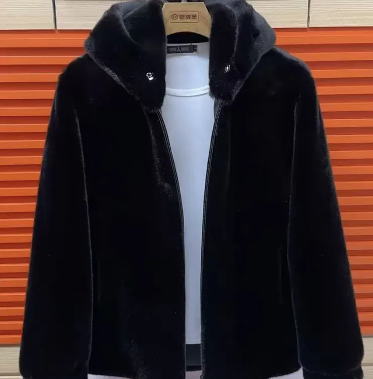 新款高品质男士连帽休闲时尚保暖外套