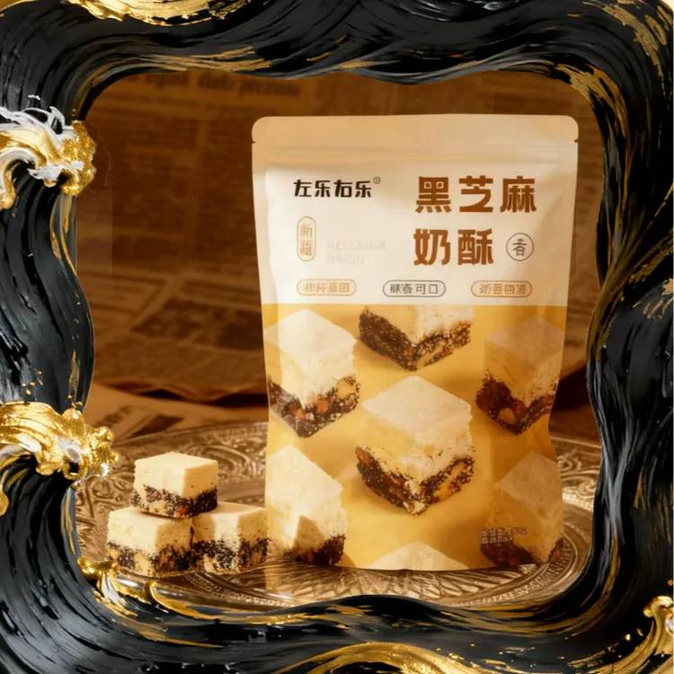 新疆特产黑芝麻奶酥手工休闲零食传统糕点健康代餐
