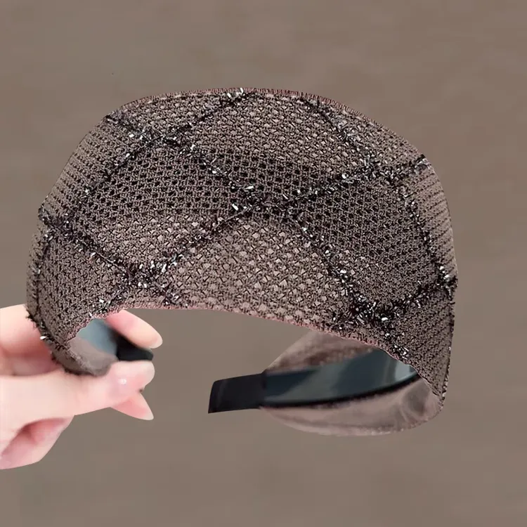 头饰发箍女士宽边碎发外出百搭压发夏日发卡带齿防滑遮白发头箍