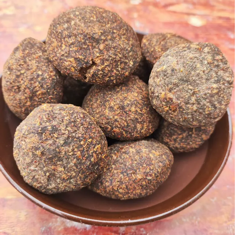 【臭豆渣】湖北长阳土特产自制臭豆渣豆渣粑