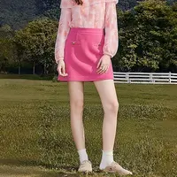 F4354-【摩】淑女气质假口袋显瘦包臀短裙#XMF57Q005