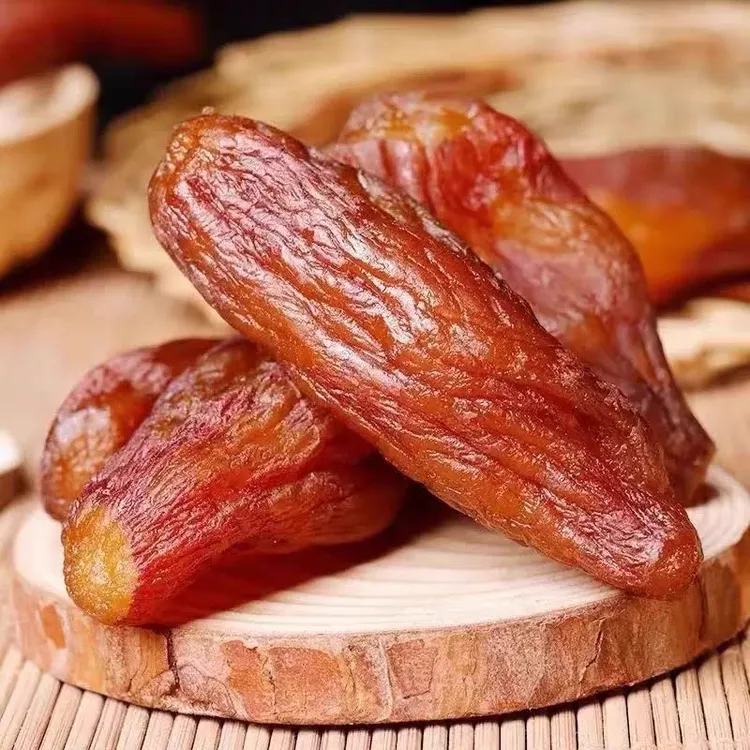 不加糖真空小包装三蒸三烘带皮红薯干美味零食