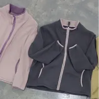 【外套系列】暖感 亲肤细腻加奥粒绒 小立领外套 保暖防风闭眼入~