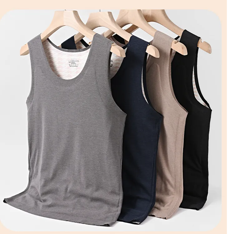 【反季清仓】7A抑菌100%全羊毛填充紧身加厚抗寒无痕保暖背心1