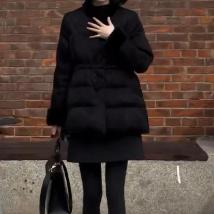 2025冬季新款潮流韩版爆款网红外套裙子英A112