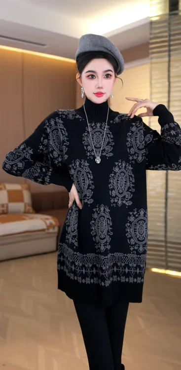 加厚保暖【影织圆舞】新款秋冬漂亮小上衣毛衣上衣-3151#