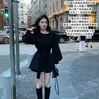 8816千金归来~风起伦敦复古灯笼袖风衣外套
