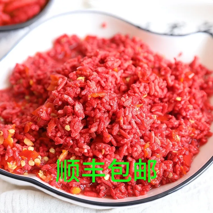 宣星广西武宣纯红糟酱500克配料顺丰包邮食用营养开盖烹饪即食