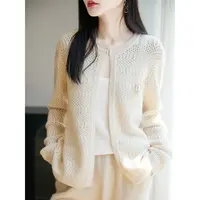【梅姐专属】显瘦百搭宽松休闲羊毛衫YM-QHDMR-465