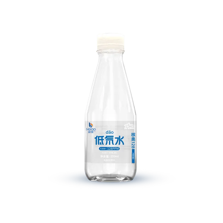 128ppm300ml低氘水，12瓶/箱，高端饮用水