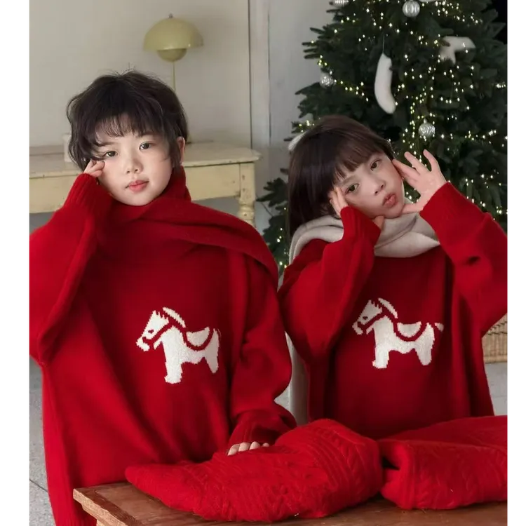 9319冬季马到成功羊绒衫