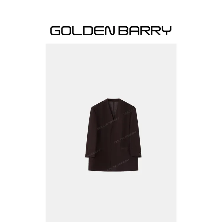 GOLDENBARRY「咖啡漫调」简约松弛感西服外套106007