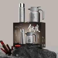 钛度杯壶两件套食品级304+钛