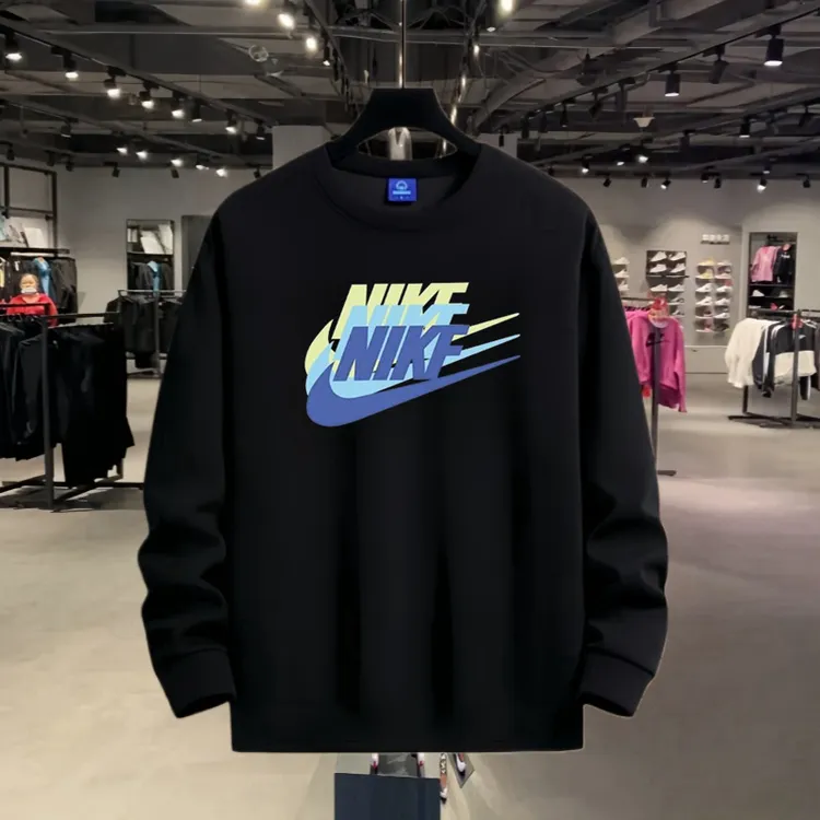 一折专区丨奥莱折扣丨男士休闲百搭圆领卫衣宽松运动潮流打底上衣