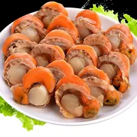 黄扇贝肉鲜活冷冻水产速冻火锅烧烤蒜蓉粉丝扇贝29.9元/500g/包