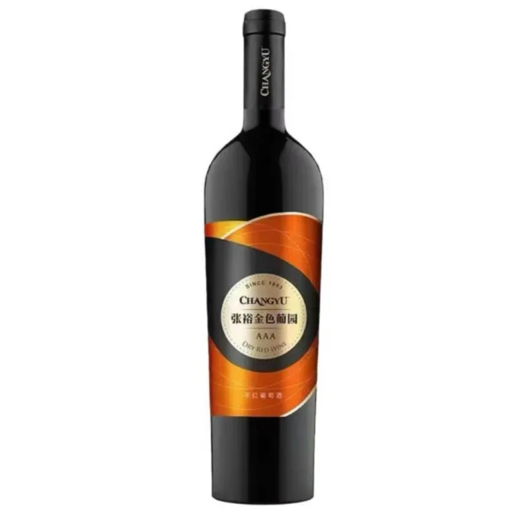 金色葡园3A特选级干红葡萄酒750ml/订婚高颜值瓶