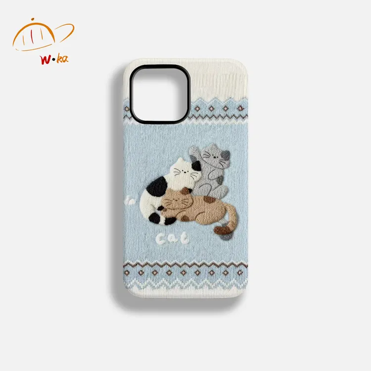 毛毛猫-菲林二合一二代适用苹果17pro华为vivo小米手机壳防摔