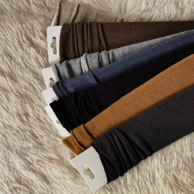 Z 秋冬日系棉堆堆袜高帮加长版不起球加厚保暖中筒袜子