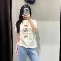 QINGXIIN  小熊时尚修身短袖