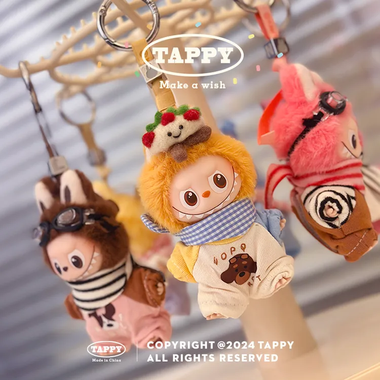 挞皮Tappy原创狗狗家族连体衣4.0Labubu第四代mini拉布布手工娃衣