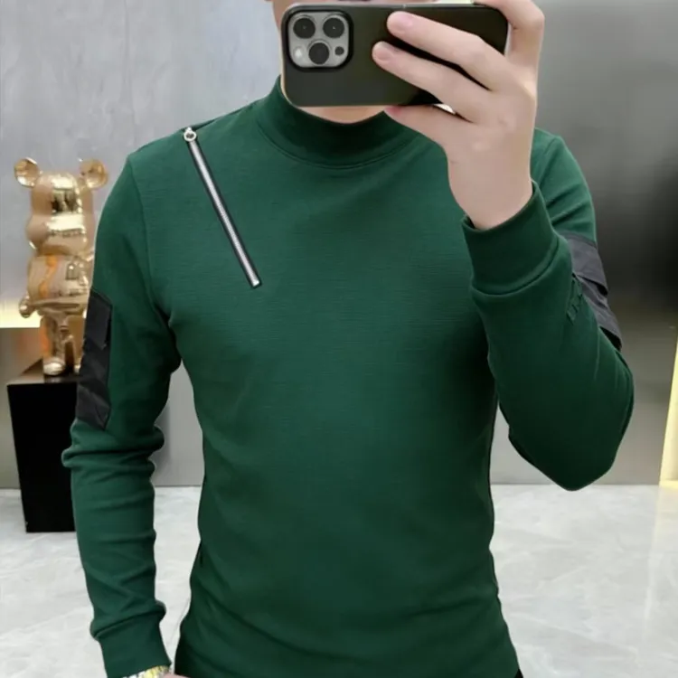 JFT【高领拉链款】秋冬长袖卫衣休闲时尚百搭保暖