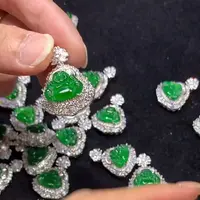 【逍遥】天然A货翡翠佛公吊坠*222/79871/多样性发/1件