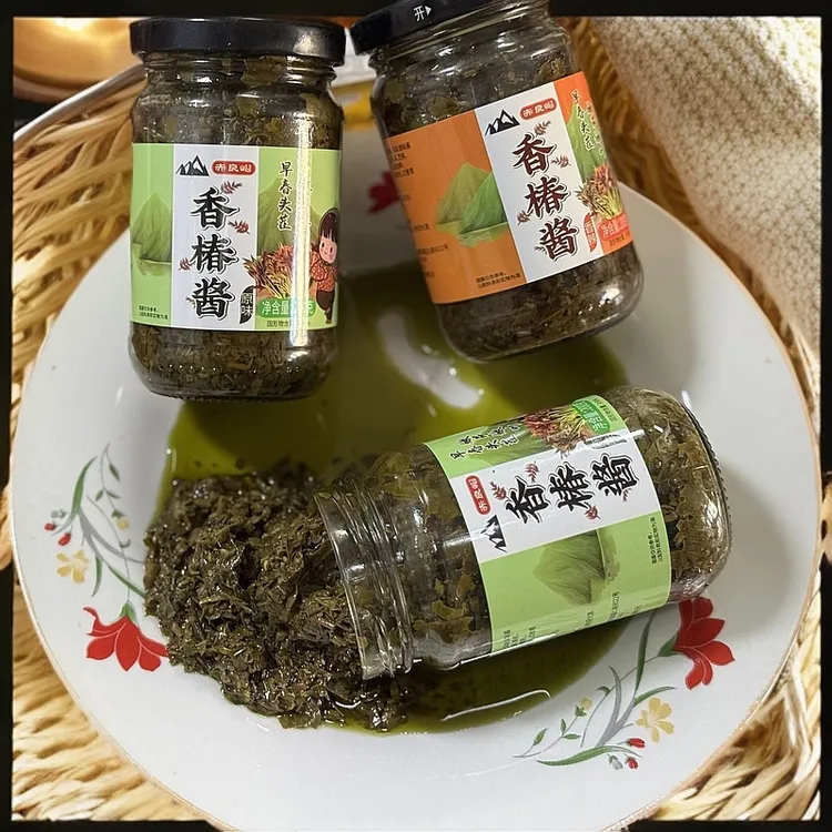 【主播优选】山东特产赤良峪香椿酱头茬香椿下饭神器开盖即食