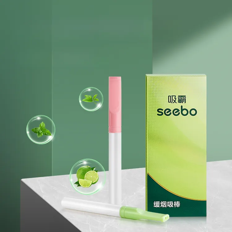 吸霸se-802空吸棒薄荷味缓烟吸棒清新口气烟嘴果味男女通用便携