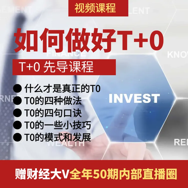 T+0先导课-如何做好T+0-视频课程